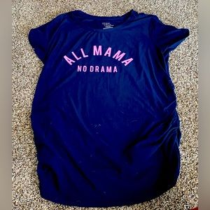 Medium Maternity Pajama Set and A Large Maternity Graphic T-Shirt